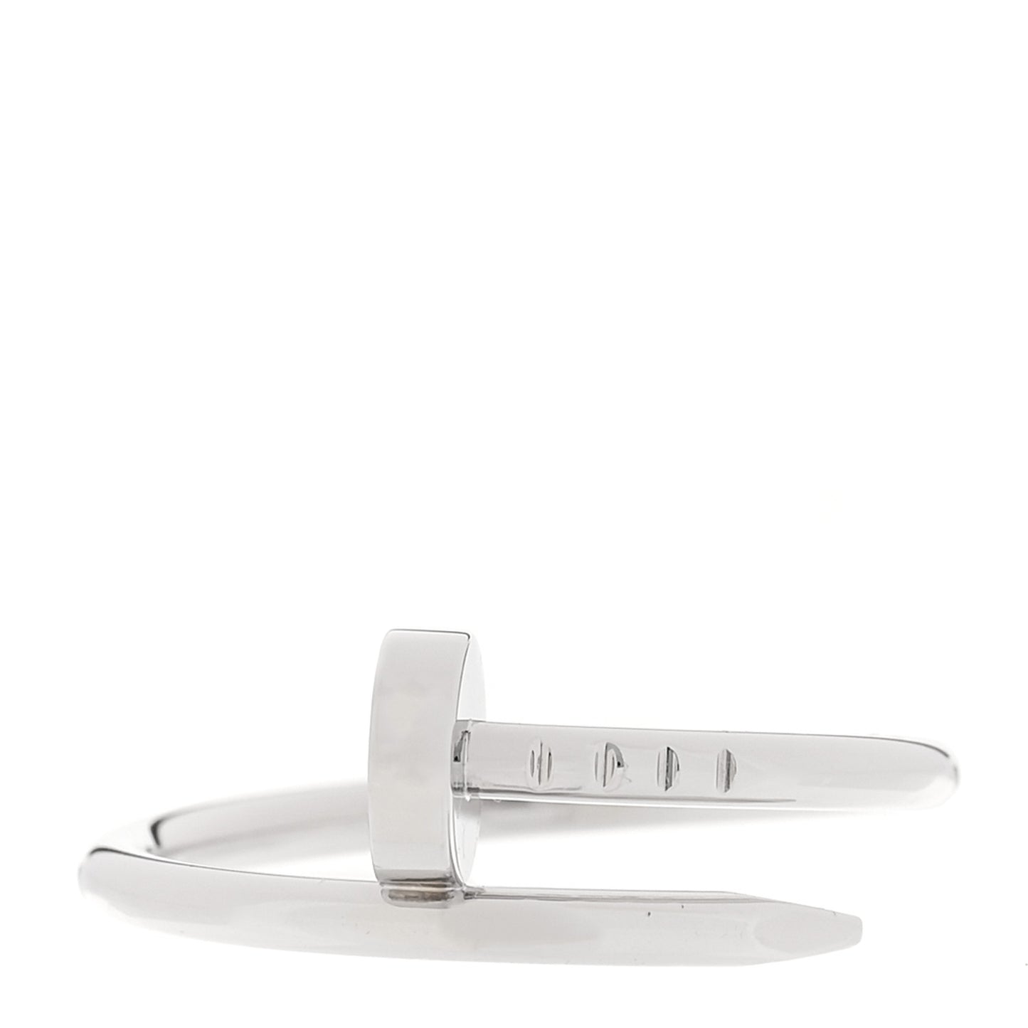 18K White Gold Small Juste Un Clou Ring 52 6
