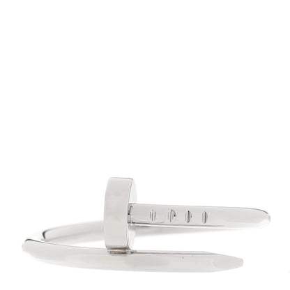 Cartier 18K White Gold Small Juste Un Clou Ring 52 6 1 of 6