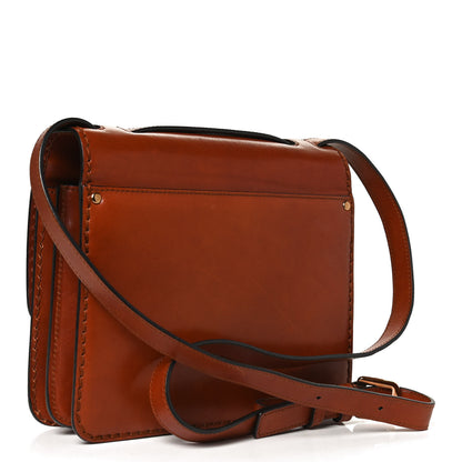 Chloe Calfskin Louise Shoulder Bag Brown 3 of 11