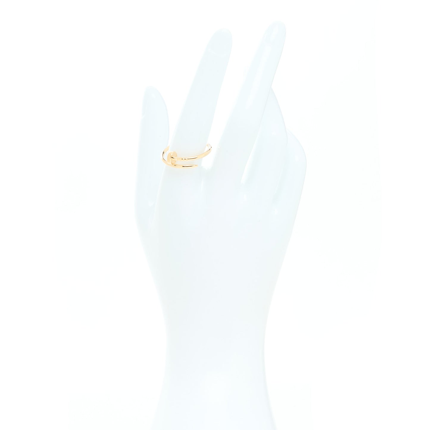 18K Yellow Gold Small Juste Un Clou Ring 59 8.75