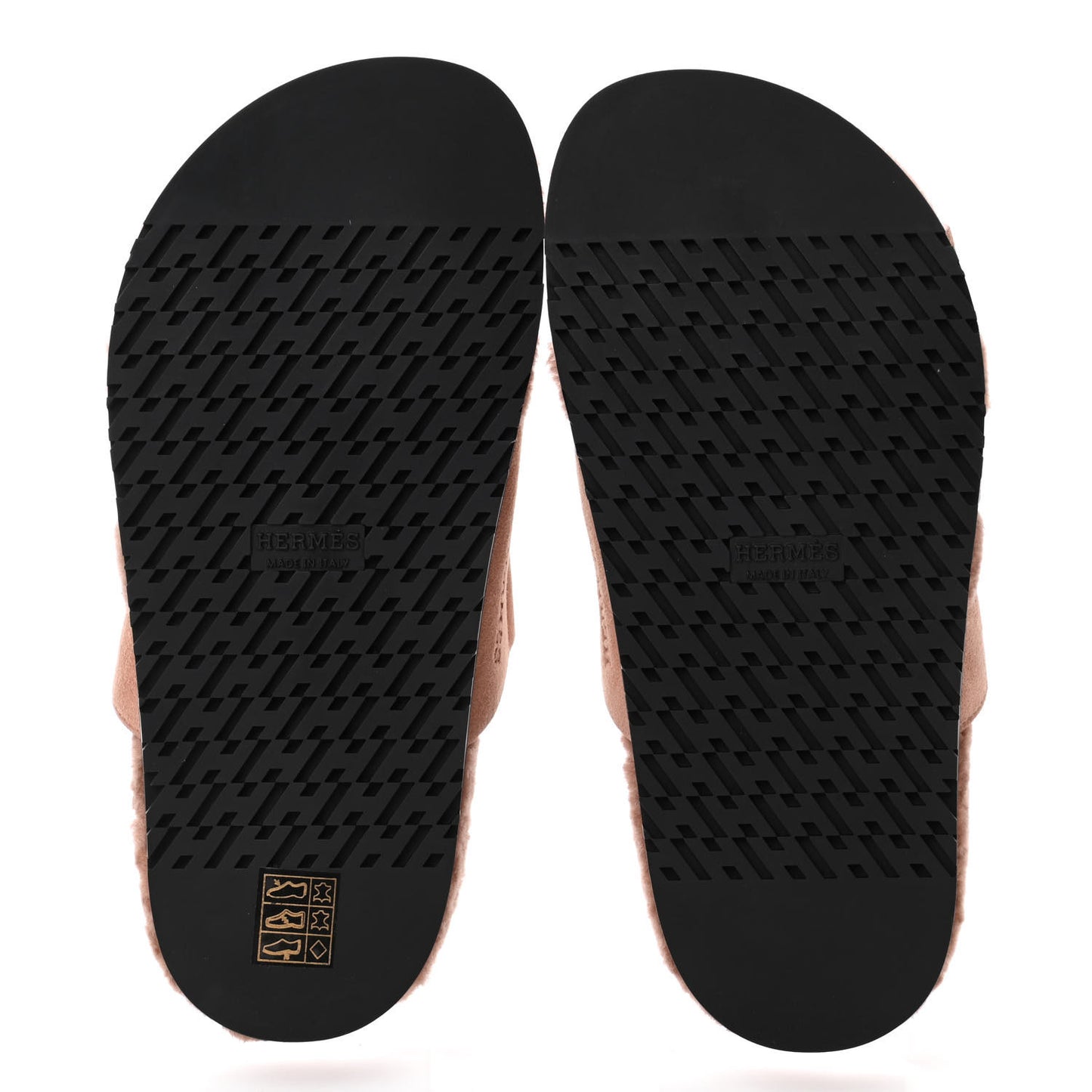 Suede Goatskin Woolskin Womens Chypre Sandals 36 Rose Aube