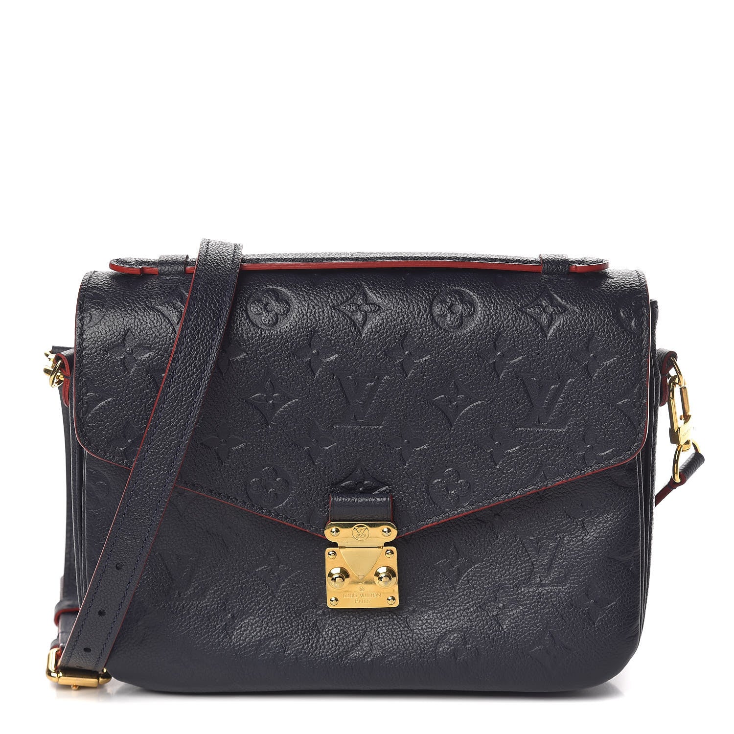 Louis Vuitton Empreinte Pochette Metis Marine Rouge 1 of 11