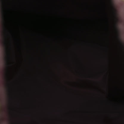 Gucci GG Monogram Script Logo Large Double Pocket Backpack Sahara Rubino Bordeaux 5 of 10