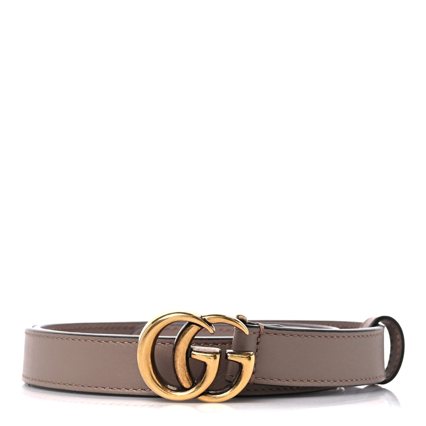 Calfskin Double G 20mm Belt 80 32 Porcelain Rose
