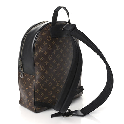 Louis Vuitton Monogram Macassar Josh Backpack 3 of 9