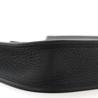 Hermes Taurillon Clemence Evelyne TPM Black 9 of 11
