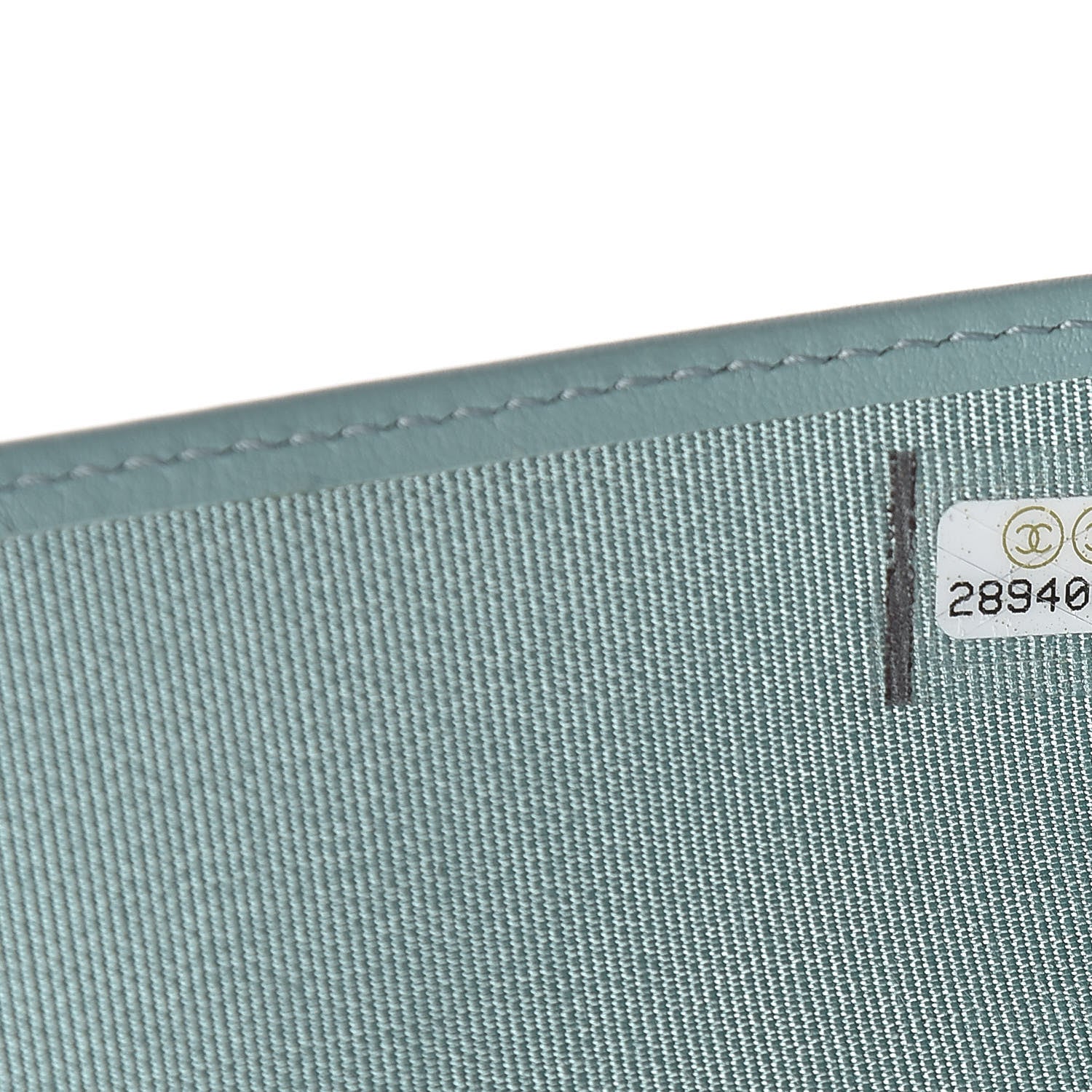 Chanel Caviar Quilted Passport Holder Blue 7 of 8