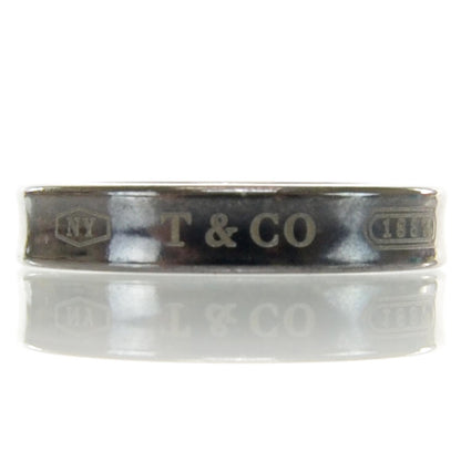 Tiffany Titanium 1837 Narrow Ring 6.5 1 of 5