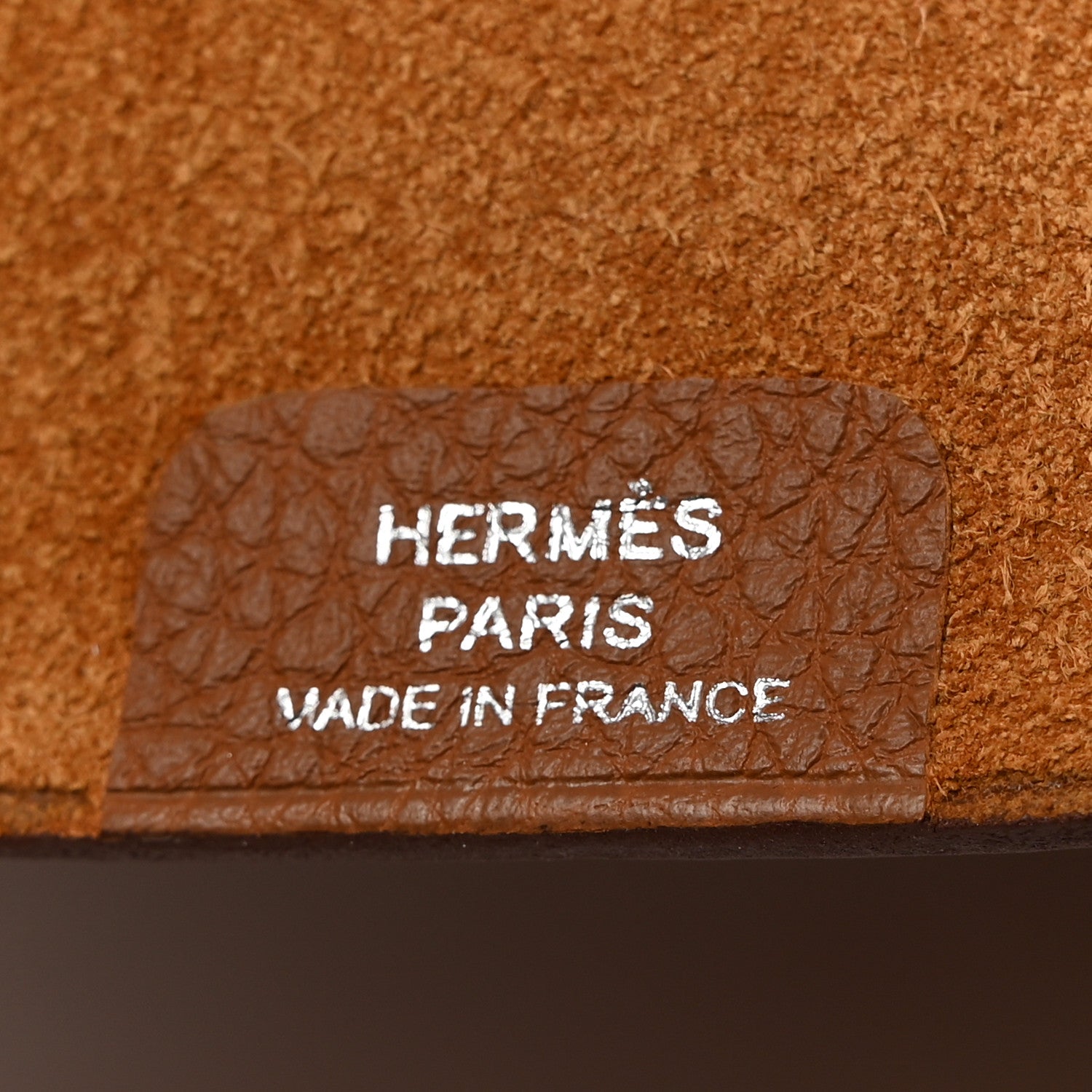 Hermes Togo Ulysse MM Notebook Cover Gold 7 of 9