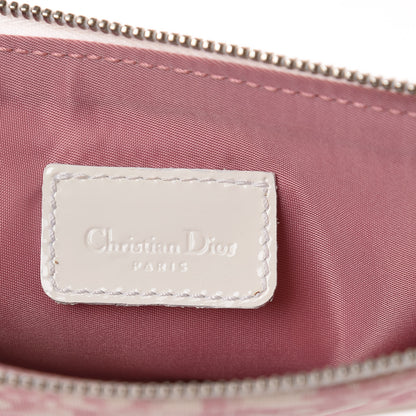 Christian Dior Monogram Mini Saddle Pochette Pink 6 of 9