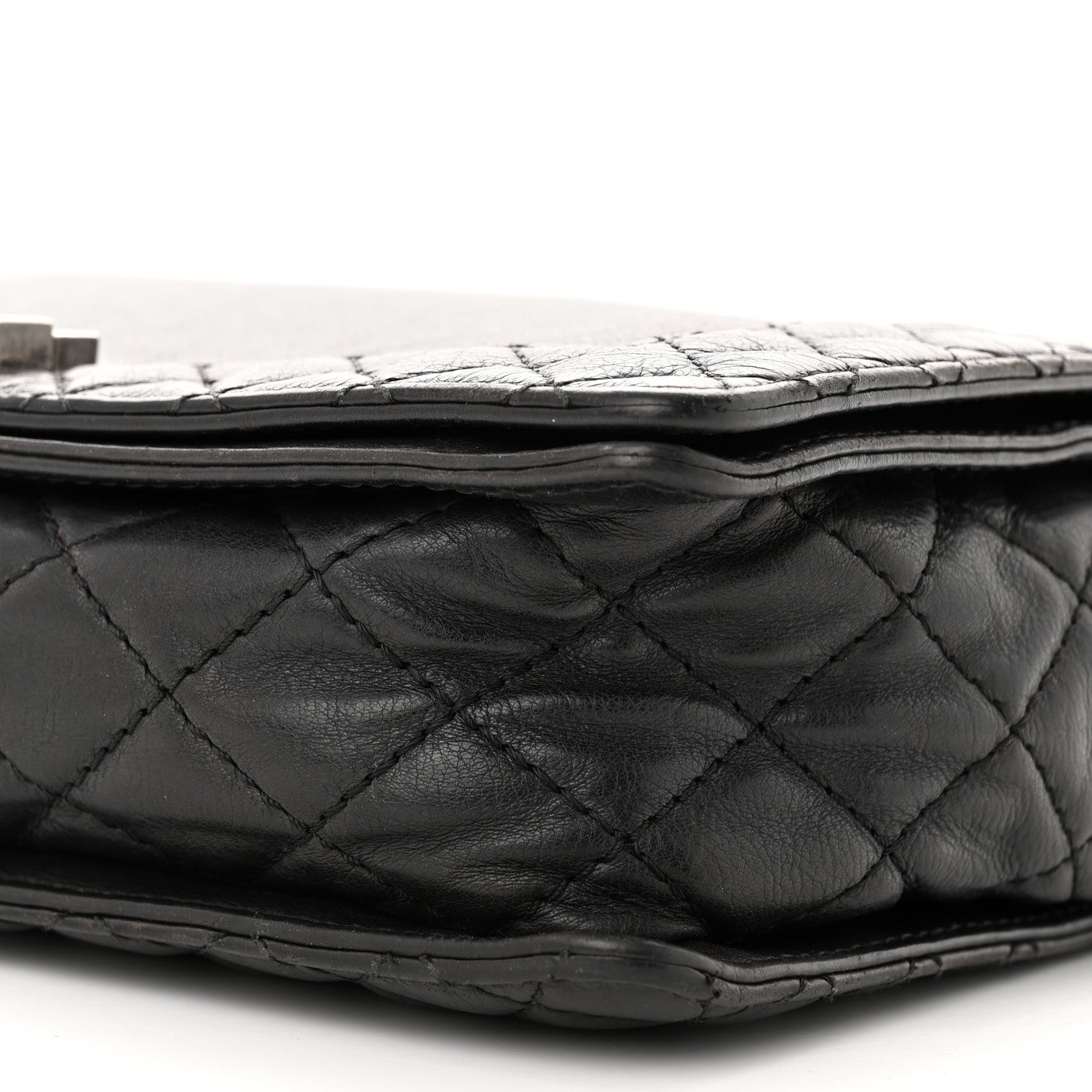 Chanel Calfskin New Medium Boy Reverso Flap Black 10 of 12