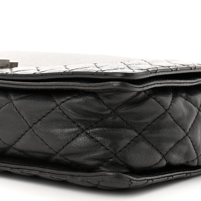 Chanel Calfskin New Medium Boy Reverso Flap Black 10 of 12