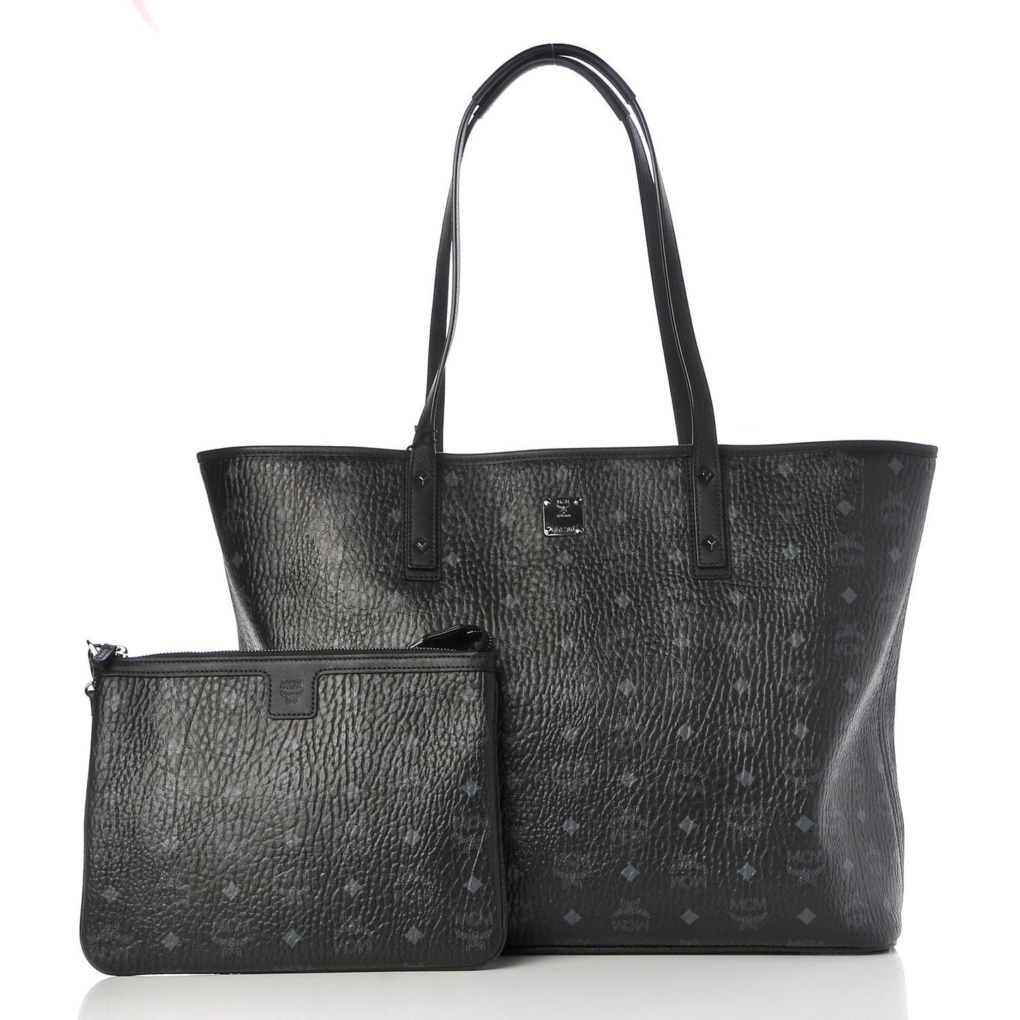 Visetos Large Anya Shopper Tote Black