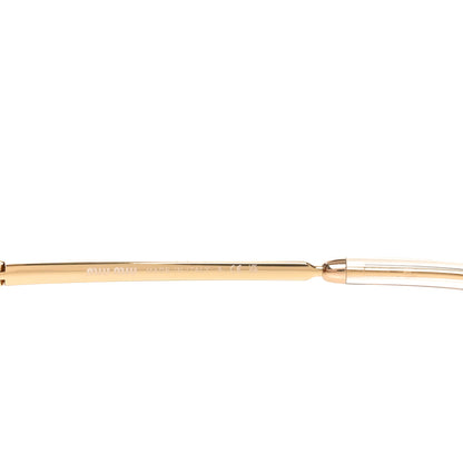 Miu Miu Metal Aube Sunglasses SMUA51 Gold 4 of 6
