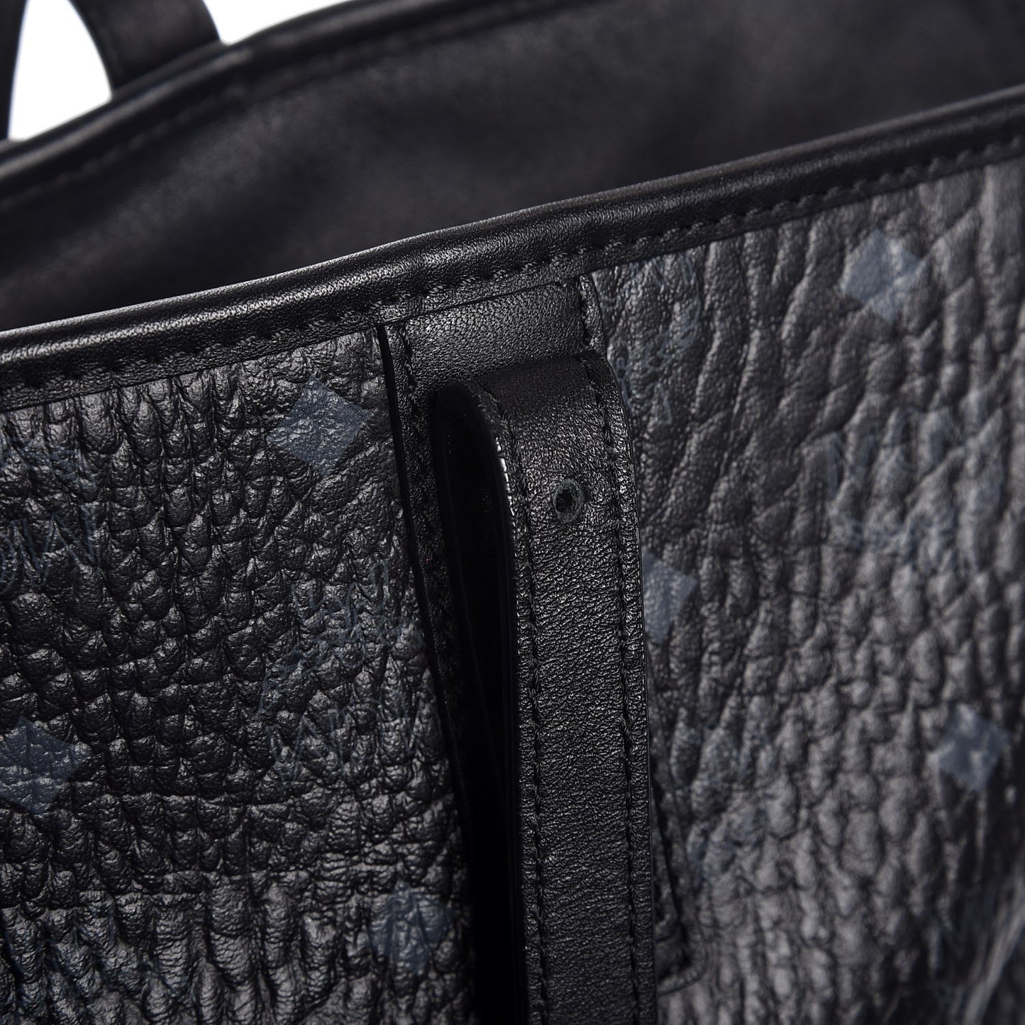 Visetos Large Anya Shopper Tote Black