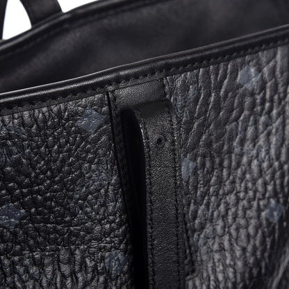 MCM Visetos Large Anya Shopper Tote Black 8 of 8