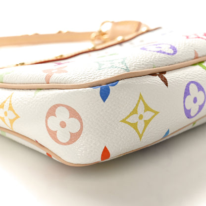 Louis Vuitton LV X TM Monogram Multicolor Pochette Accessories White 8 of 9