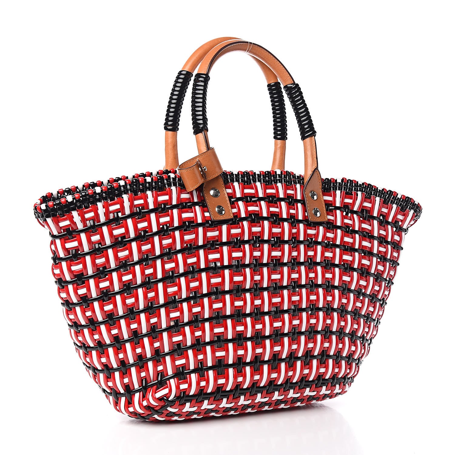 Balenciaga PU Calfskin Bistrot Panier Tote 3 of 11
