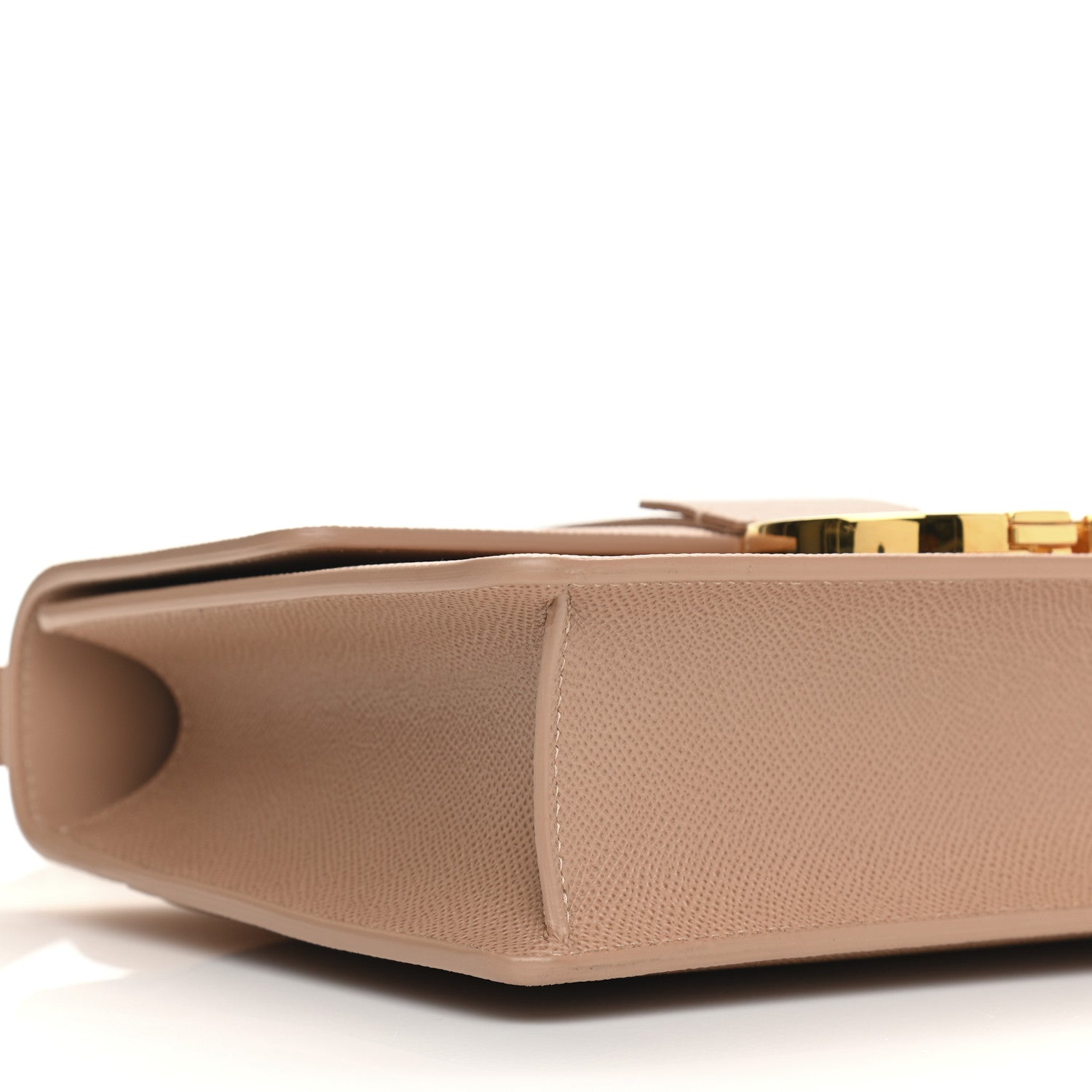 Christian Dior Grained Calfskin 30 Montaigne Flap Bag Nude 9 of 10