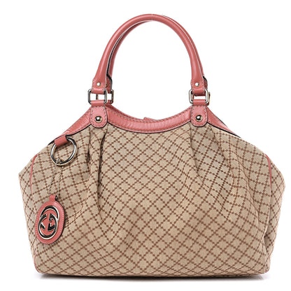 Gucci Diamante Medium Sukey Tote Coral 1 of 14