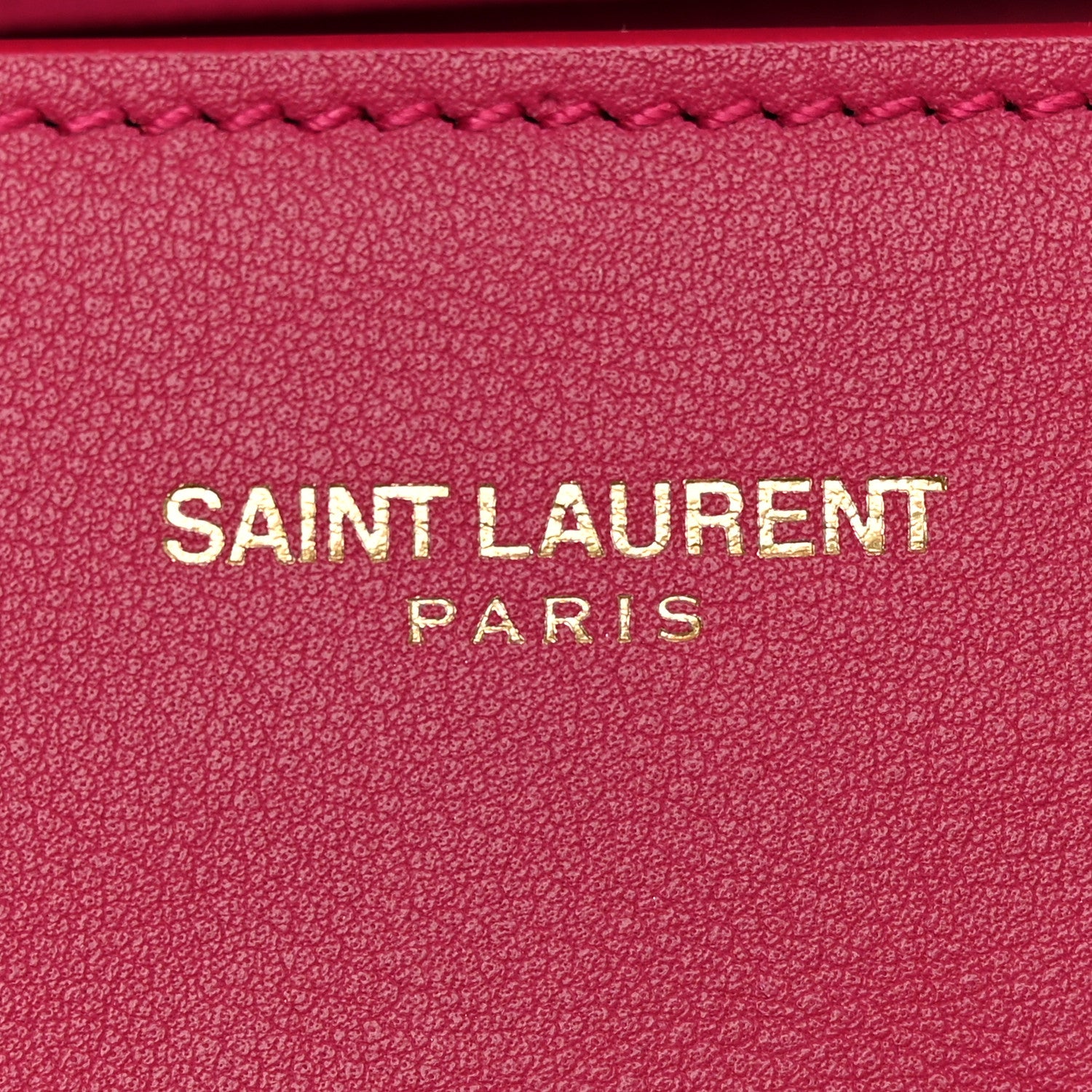 Saint Laurent Calfskin Small Classic Y Satchel Fuchsia 6 of 15