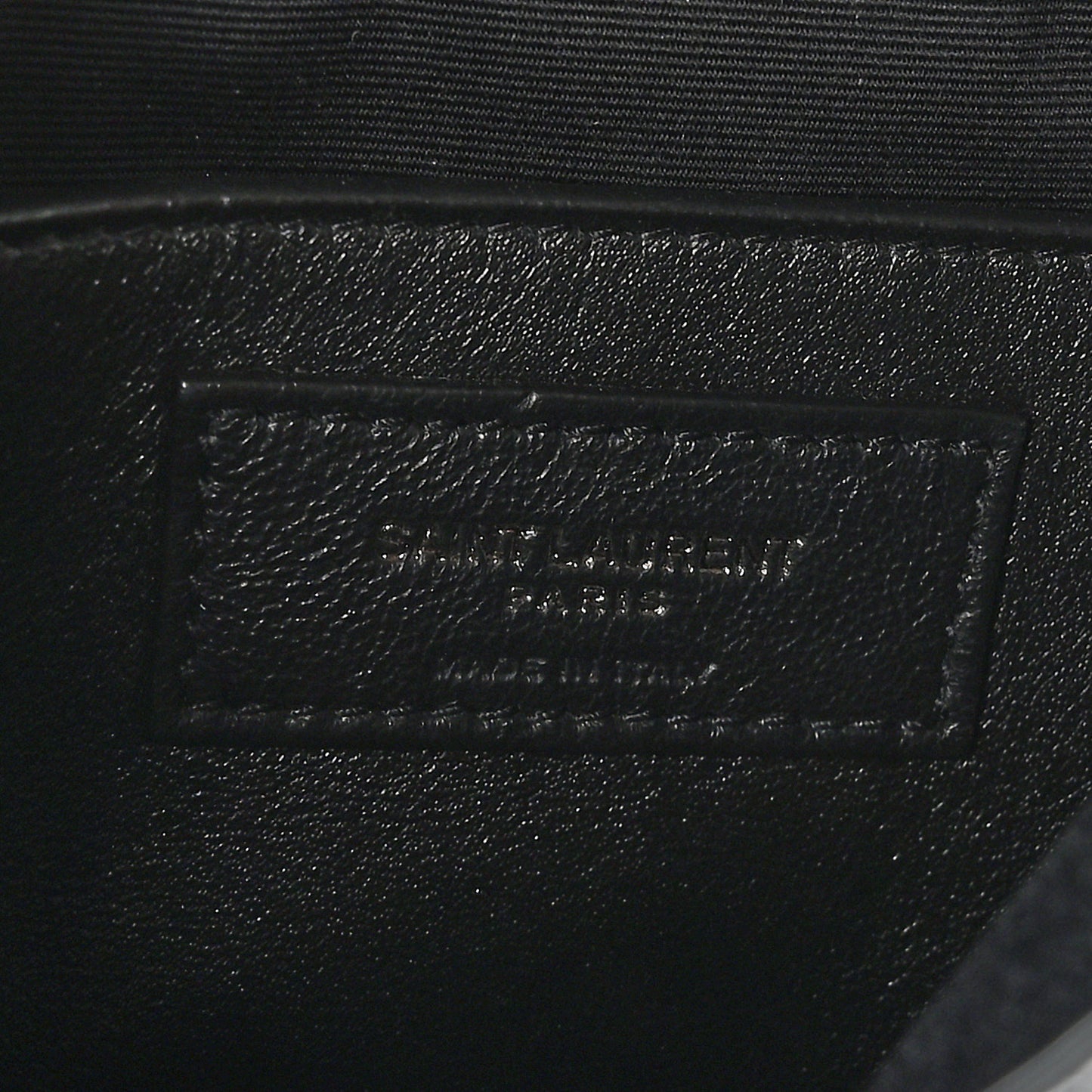 Crinkled Calfskin Matelasse Monogram Baby Niki Chain Satchel Black