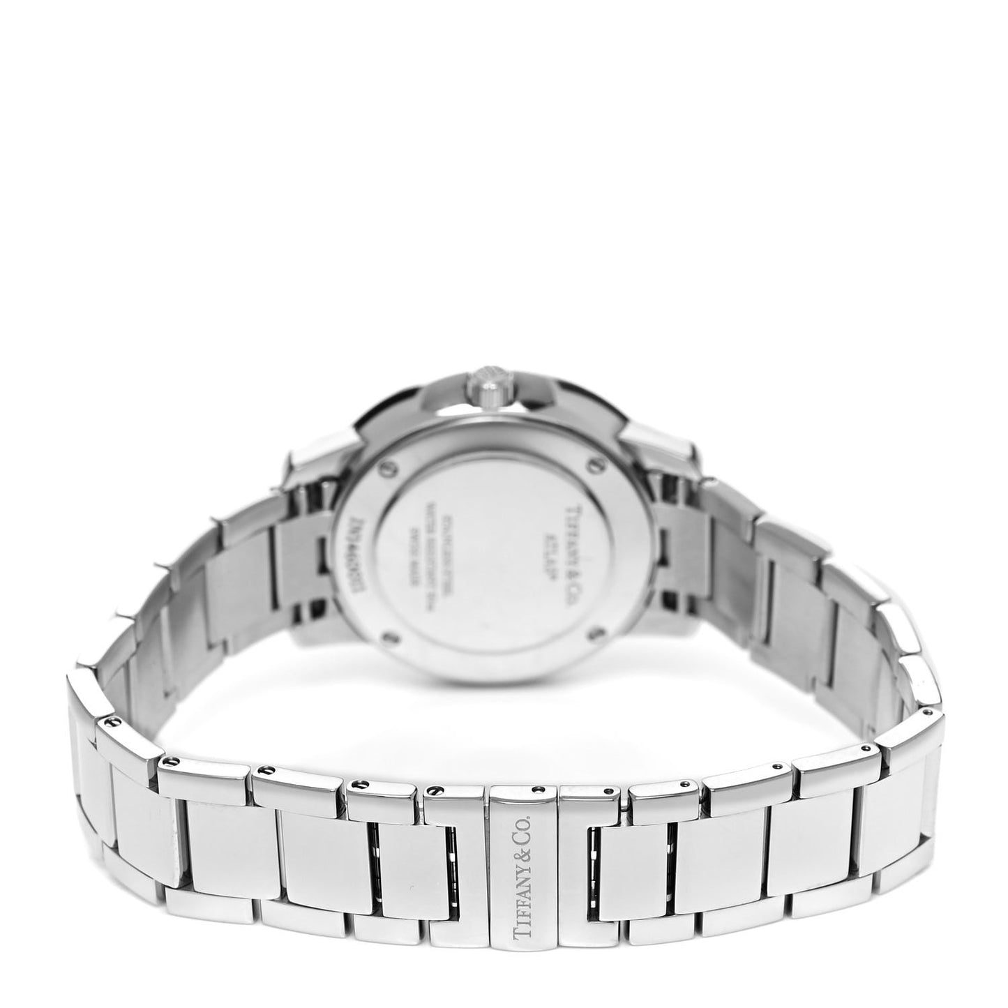 Stainless Steel Diamond Bezel 31mm Atlas 2-Hand Quartz Watch Pink