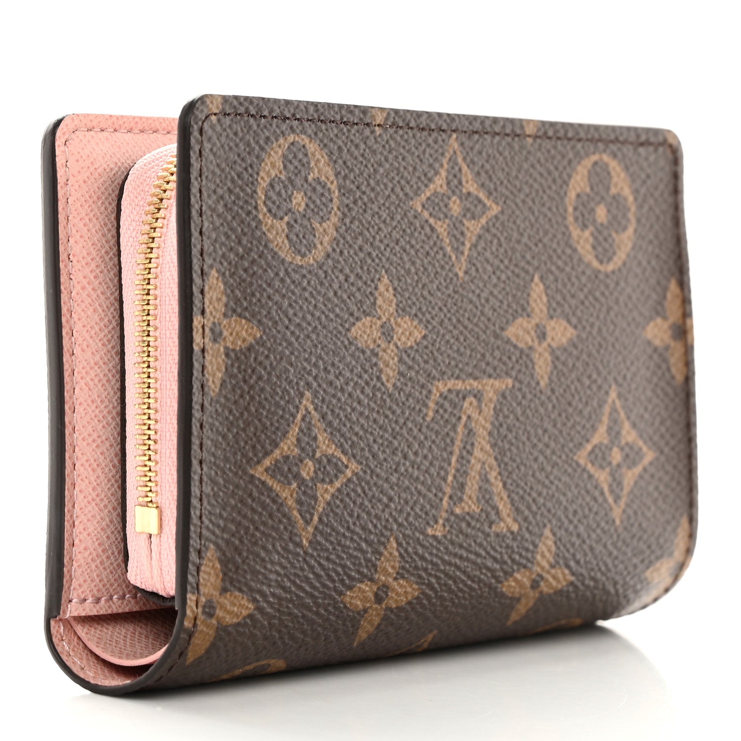 Louis Vuitton Monogram Juliette Wallet Rose Ballerine 3 of 11