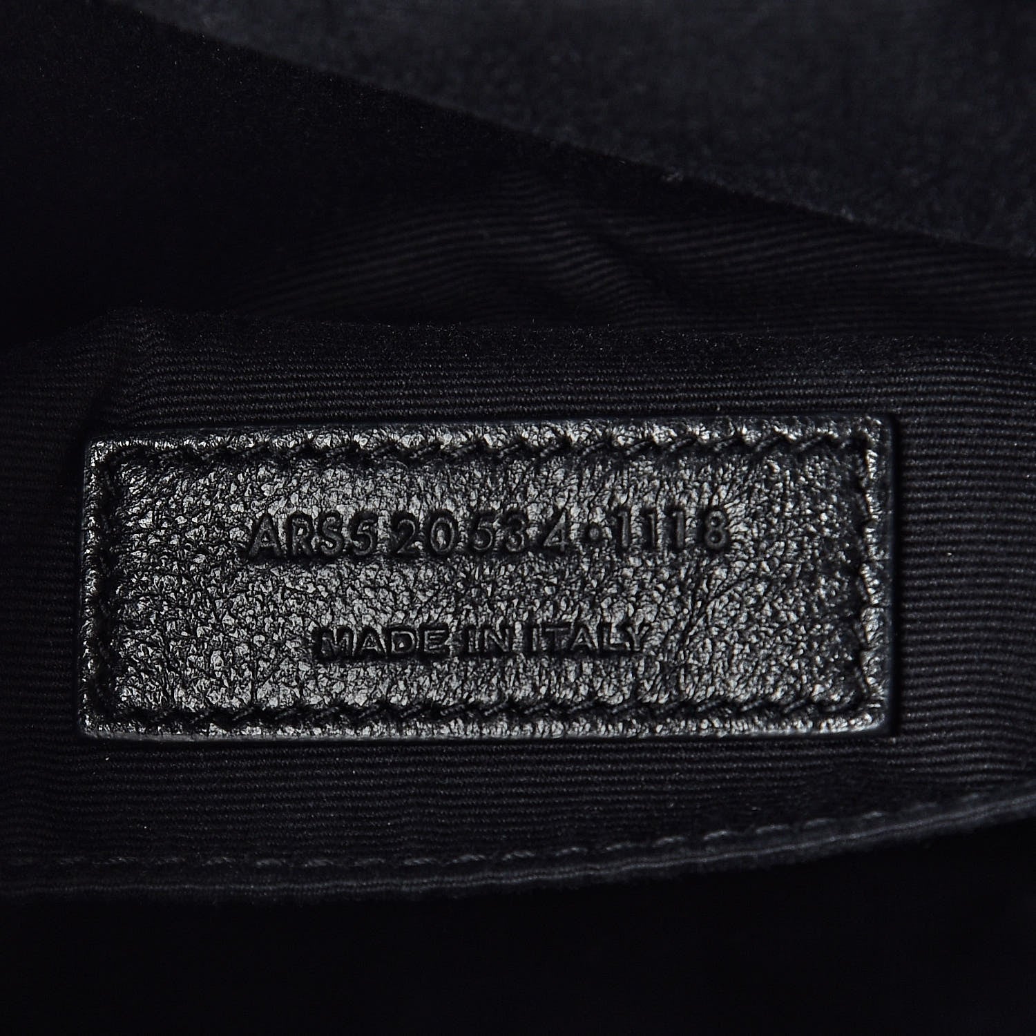 Saint Laurent Calfskin Matelasse Monogram Lou Camera Bag Black 7 of 9