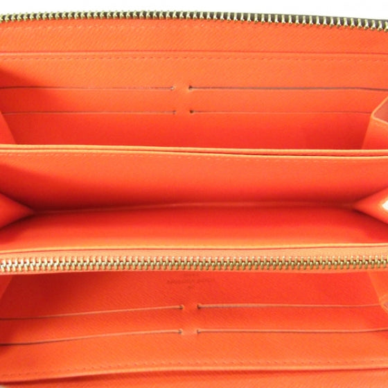 Monogram Graffiti Zippy Wallet Orange