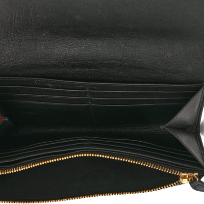 Saint Laurent Chevre Belle De Jour Flap Wallet Black 5 of 13