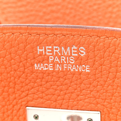 Hermes Togo BIRKIN 35 Orange 6 of 12