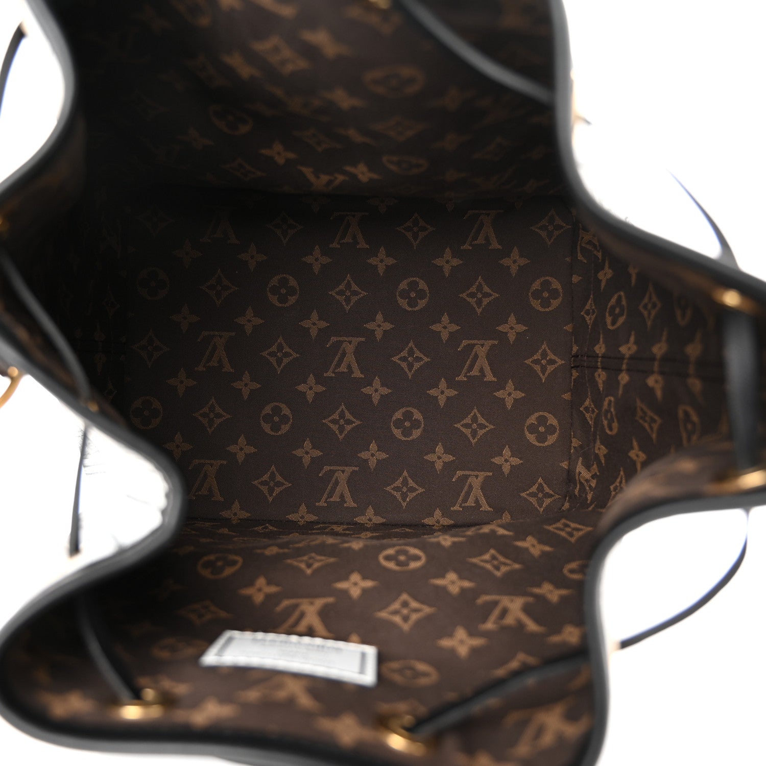 Louis Vuitton X FORNASETTI Calfskin Architettura Noe MM Black White 5 of 9