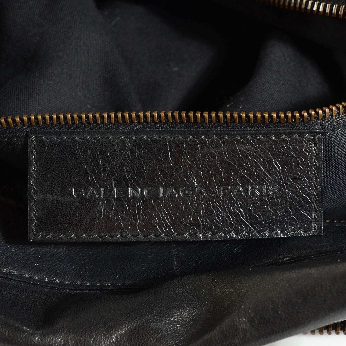 Chevre Classic Hardware Twiggy Black