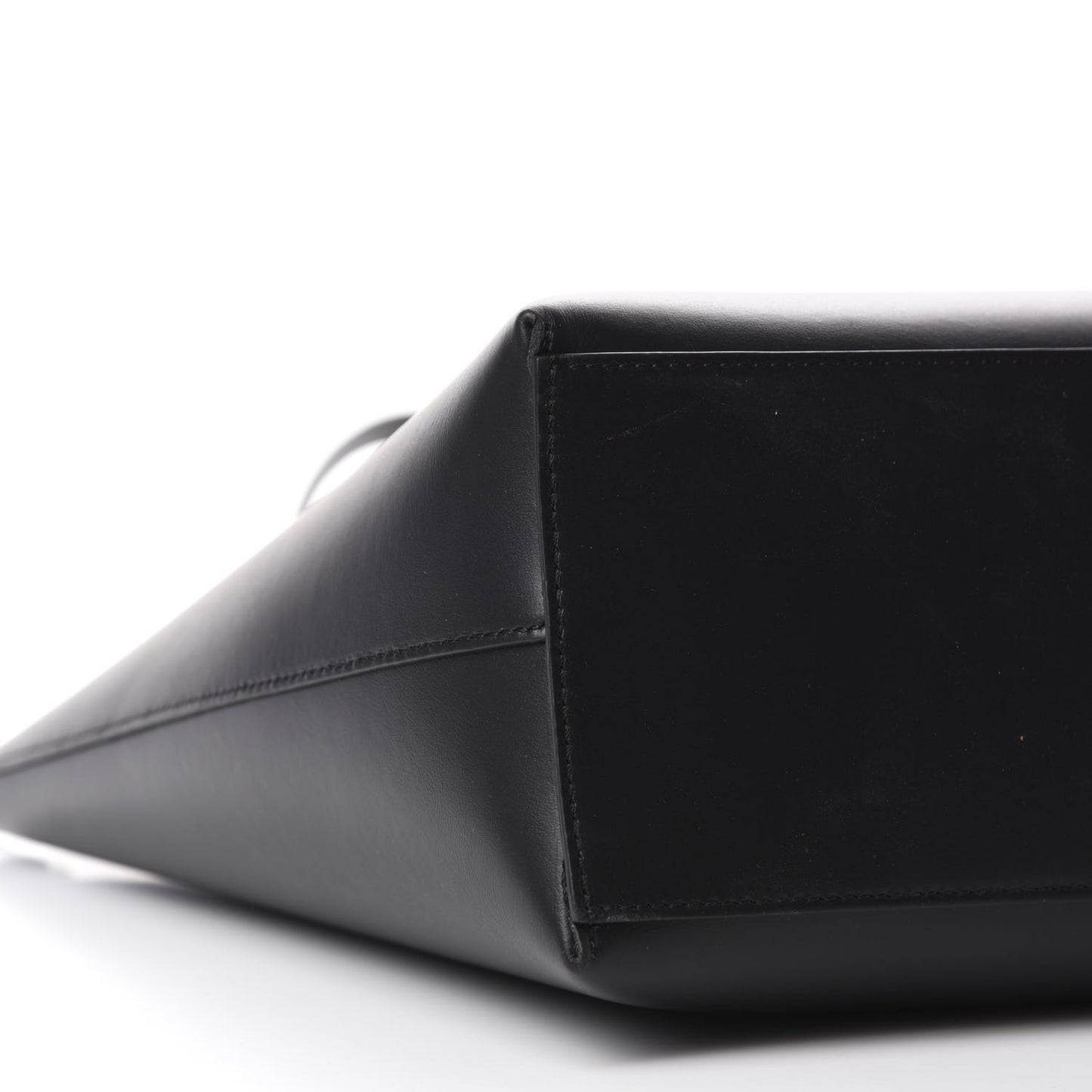Calfskin Shopping Tote Black