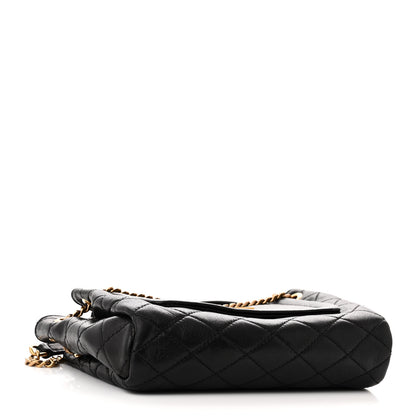 Saint Laurent Lambskin Quilted Monogram Mini Nolita Black 4 of 10
