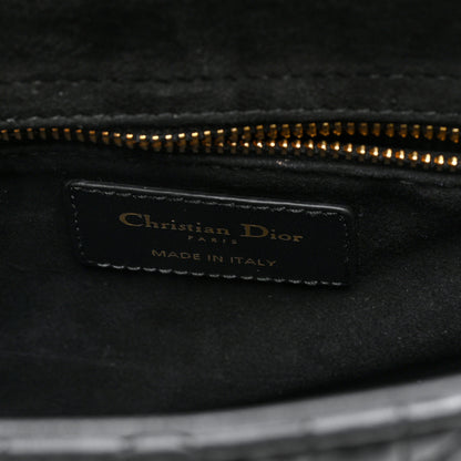 Christian Dior Lambskin Cannage Small My ABCDior Lady Dior Black 6 of 9