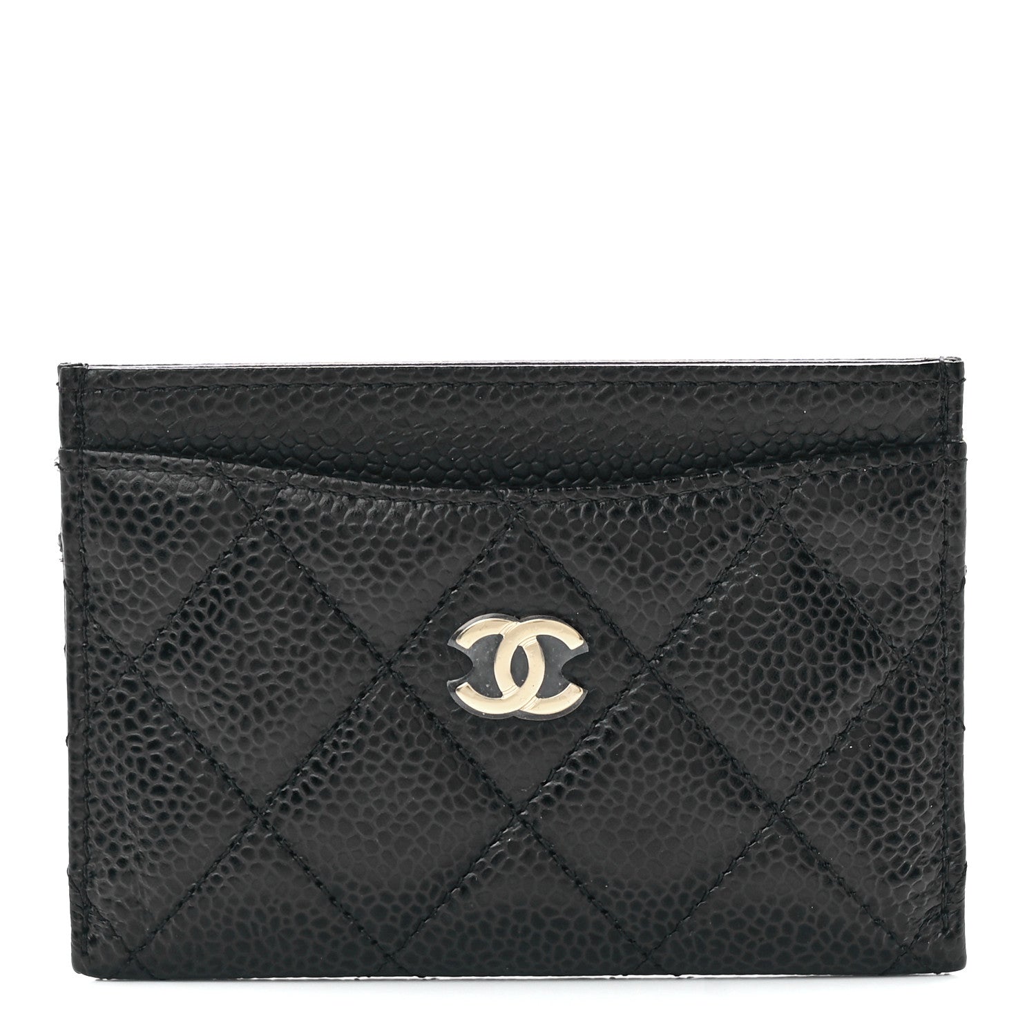 Chanel Caviar Quilted Card Holder Black 1 of 13