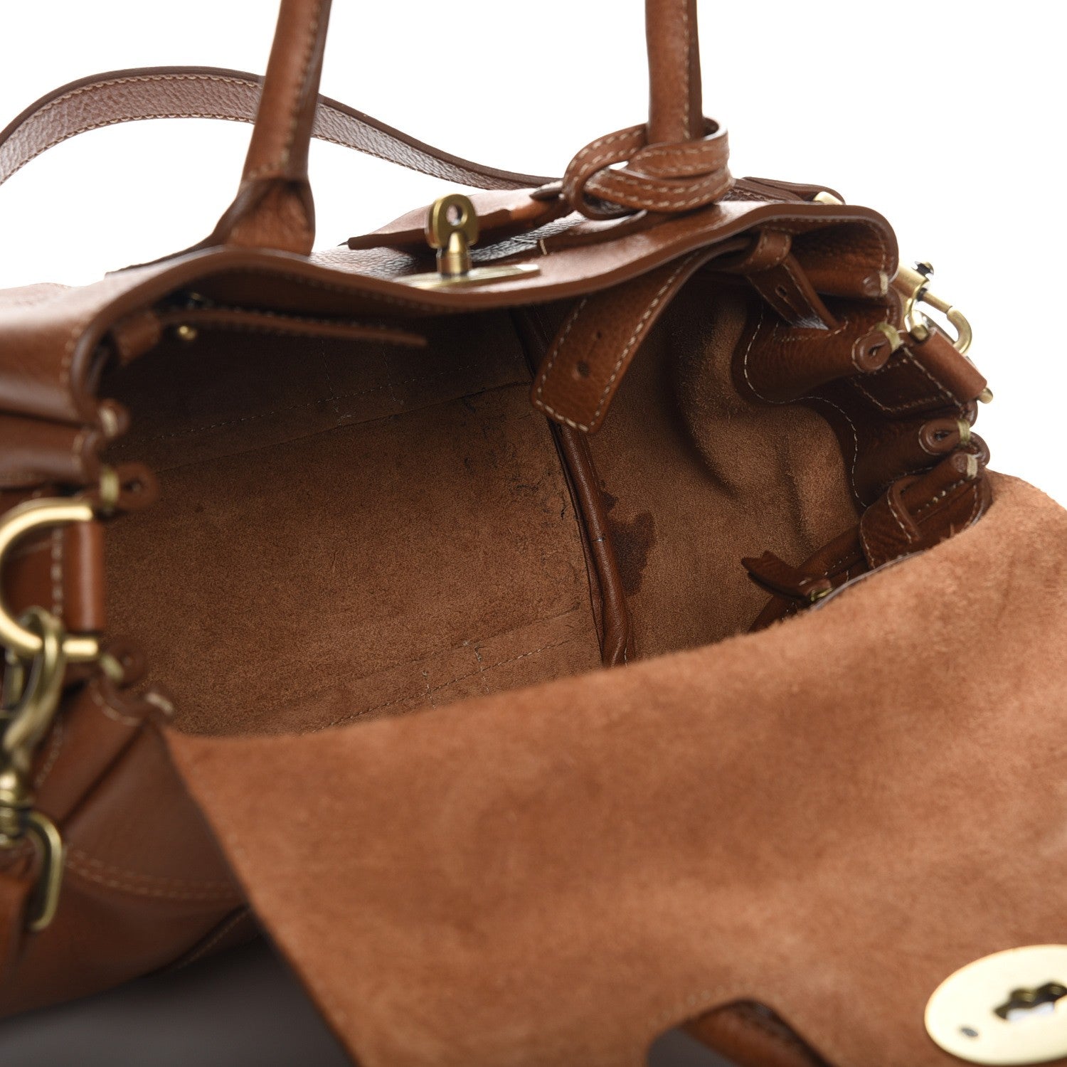 Mulberry Natural Leather Small Bayswater Oak 9 of 14