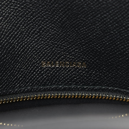 Balenciaga Signature Grained Calfskin Graffiti S Ville Top Handle Bag Black Multicolor 6 of 10