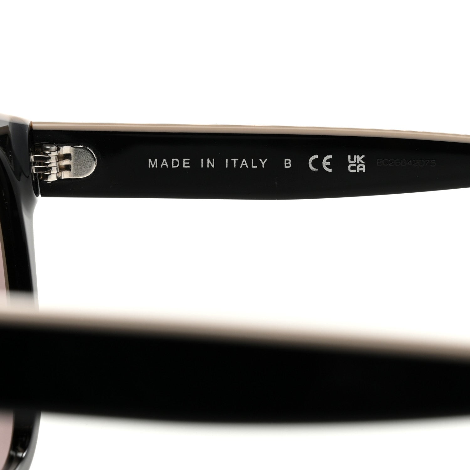 Chanel Acetate CC Butterfly Sunglasses 5414 Black 6 of 8