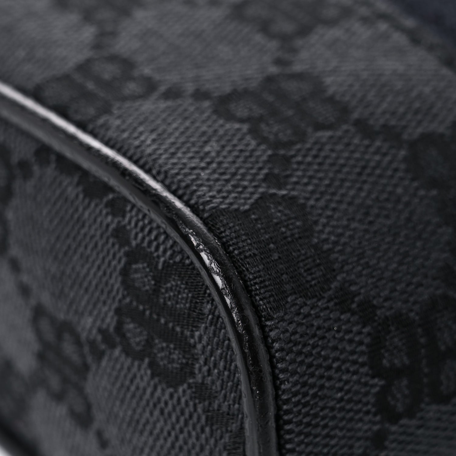 Gucci X BALENCIAGA BB Monogram Web Mini Ophidia Messenger Black 11 of 15