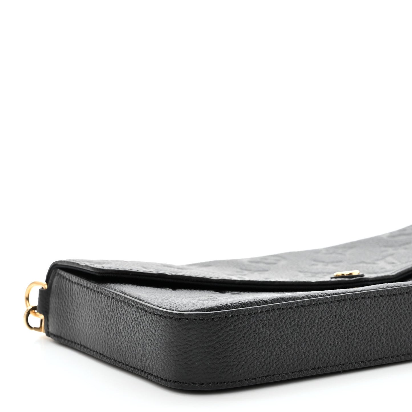 Empreinte Pochette Felicie Chain Wallet Black