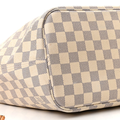 Louis Vuitton Damier Azur Neverfull MM 8 of 9