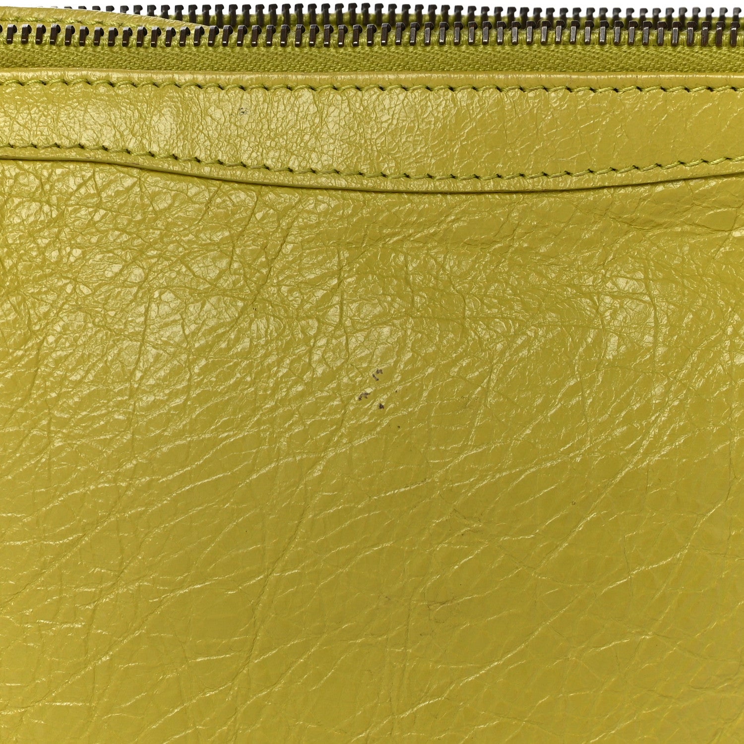Balenciaga Agneau Classic Hardware Flat Crossbody Jaune Poussin 17 of 17