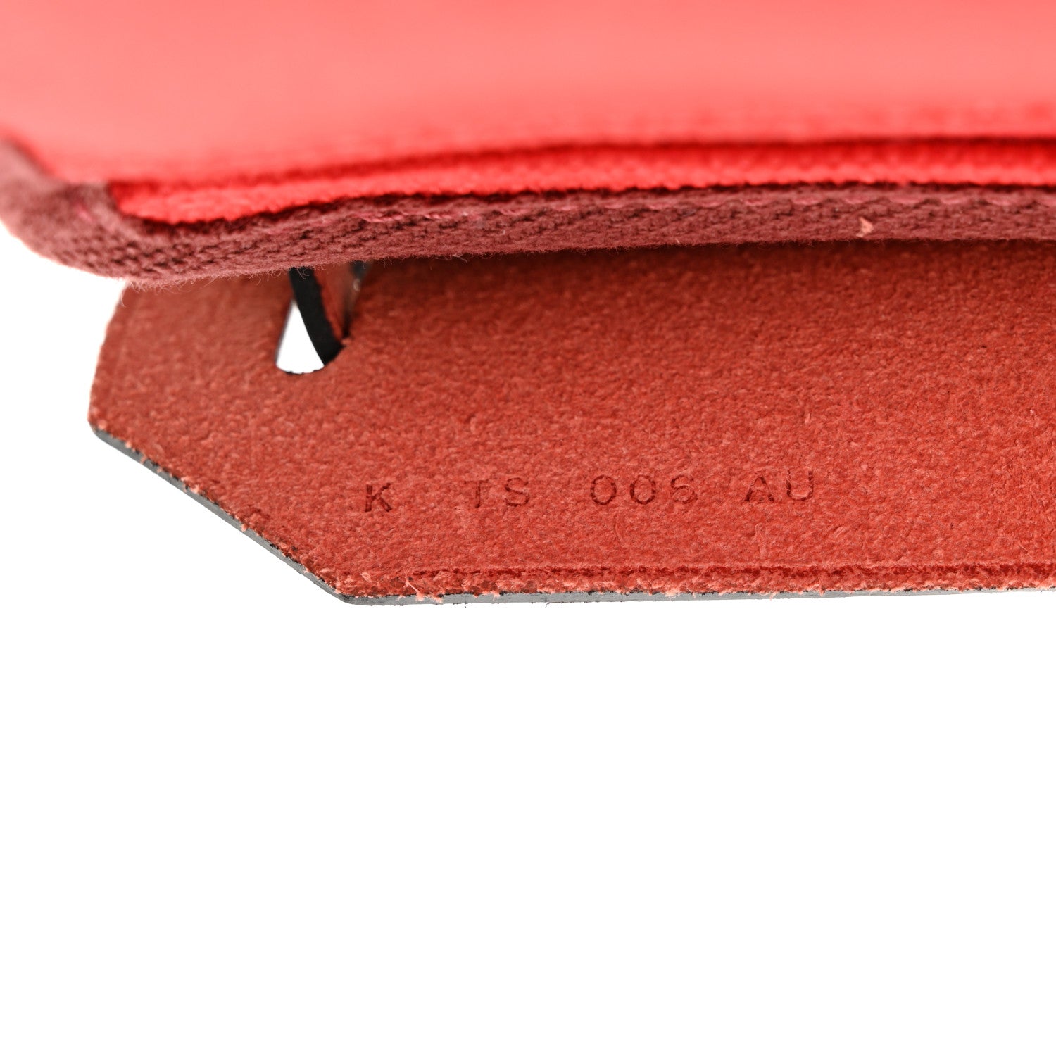 Hermes Military Toile Vache Hunter Herbag Zip Retourne 20 Rouge Piment Rouge H 10 of 11