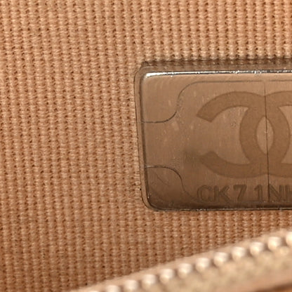 Chanel Caviar Quilted Wallet On Chain WOC Beige 7 of 9
