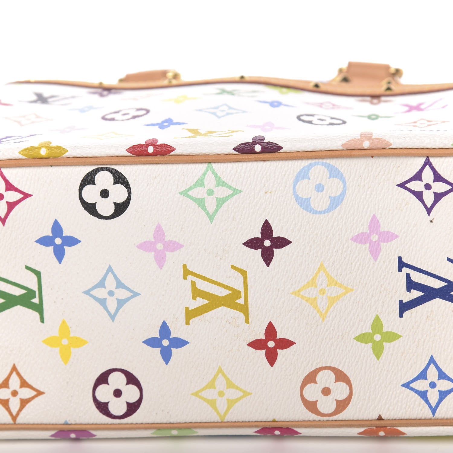 Louis Vuitton Monogram Multicolor Trouville White 10 of 11