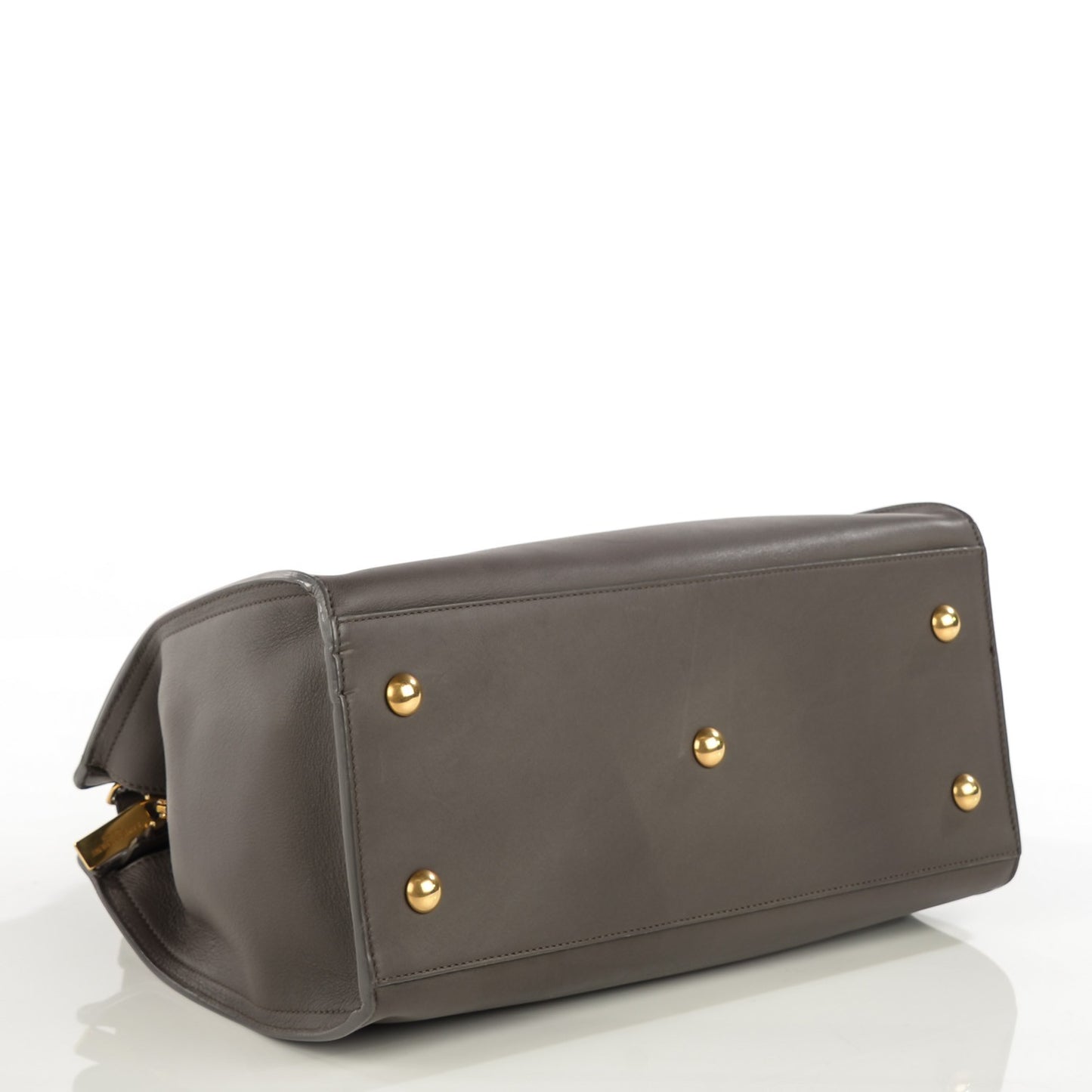 Calfskin Small Classic Y Cabas Grey