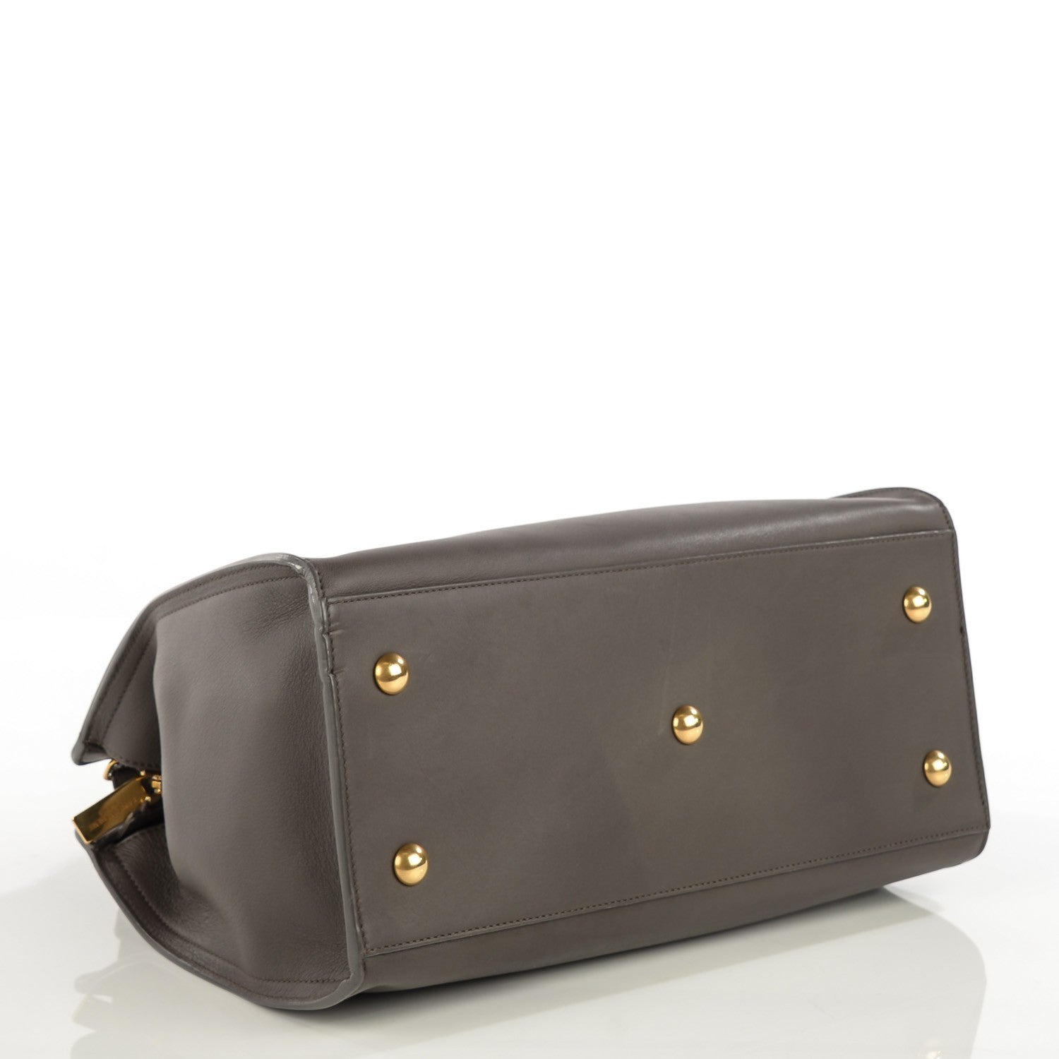 Saint Laurent Calfskin Small Classic Y Cabas Grey 4 of 9